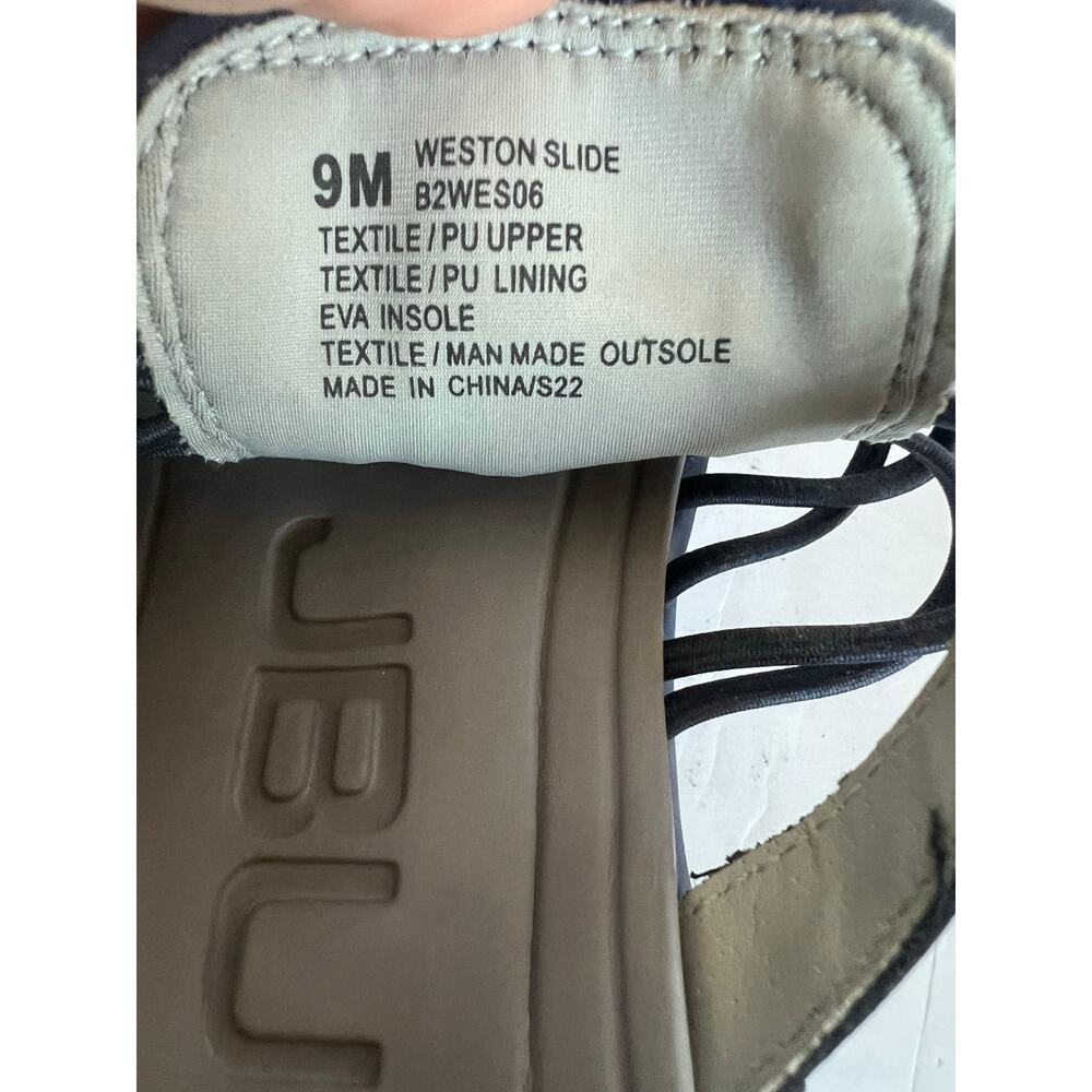 JBU by JAMBU Weston‎ Blue Water Ready Sports Slide Comfort Sandals Sz 9M - Picture 7 of 9